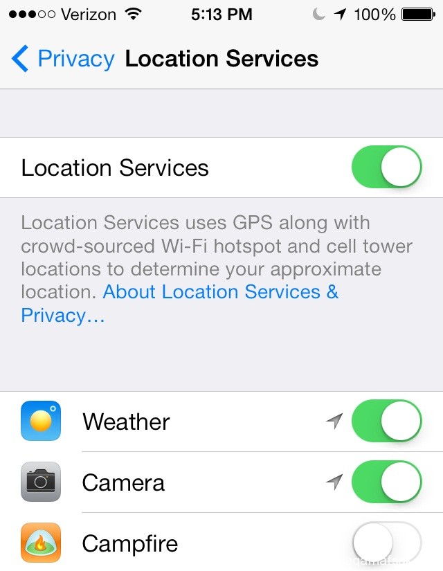11 نصيحة لكي تحافظ على بطارية الهاتف الذكي من iOS7 بطارية الاي فون، ثقف نفسك 41 11 نصيحة لكي تحافظ على بطارية الهاتف الذكي من iOS7