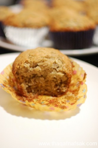 وصفة عمل كب كيك الموز الشهية