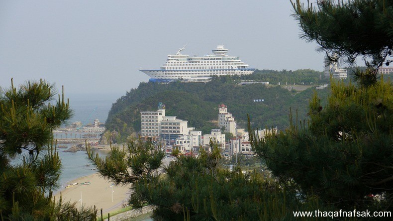 سفينة سياحية برية، ثقف نفسك 3 سفينة سياحية برية في كورية الجنوبية
