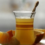 عصير البرتقال والعسل