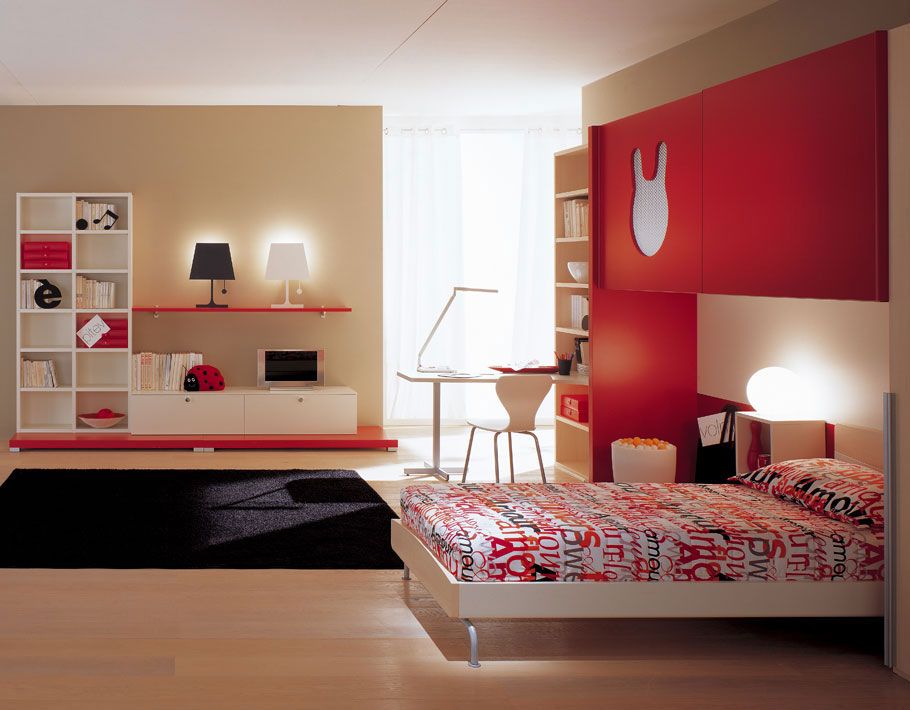 غرف نوم باللون الأحمر - ثقف نفسك 3