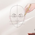 طرق رسم الوجه  10