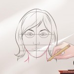 طرق رسم الوجه  12