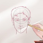طرق رسم الوجه  23