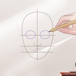 طرق رسم الوجه  4