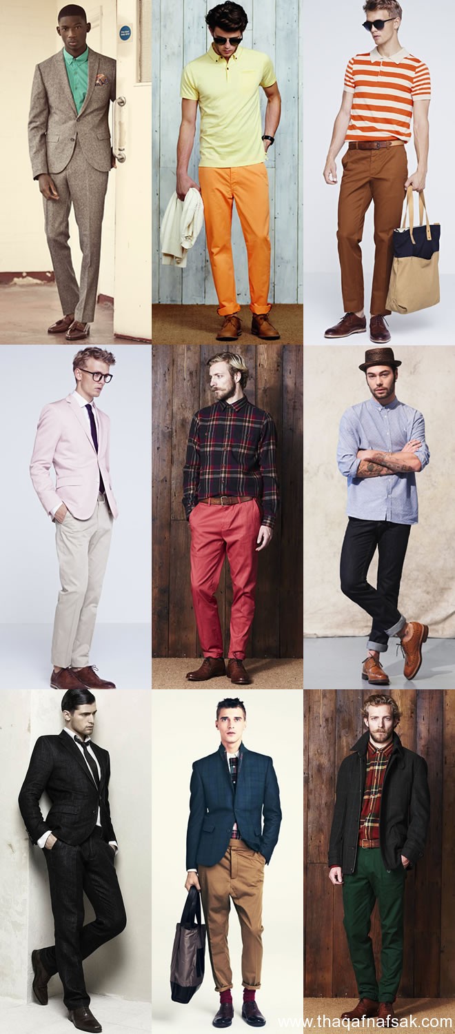 للرجال كيف تختار لون الحذاء المناسب لملابسك حسب قواعد الأستايل