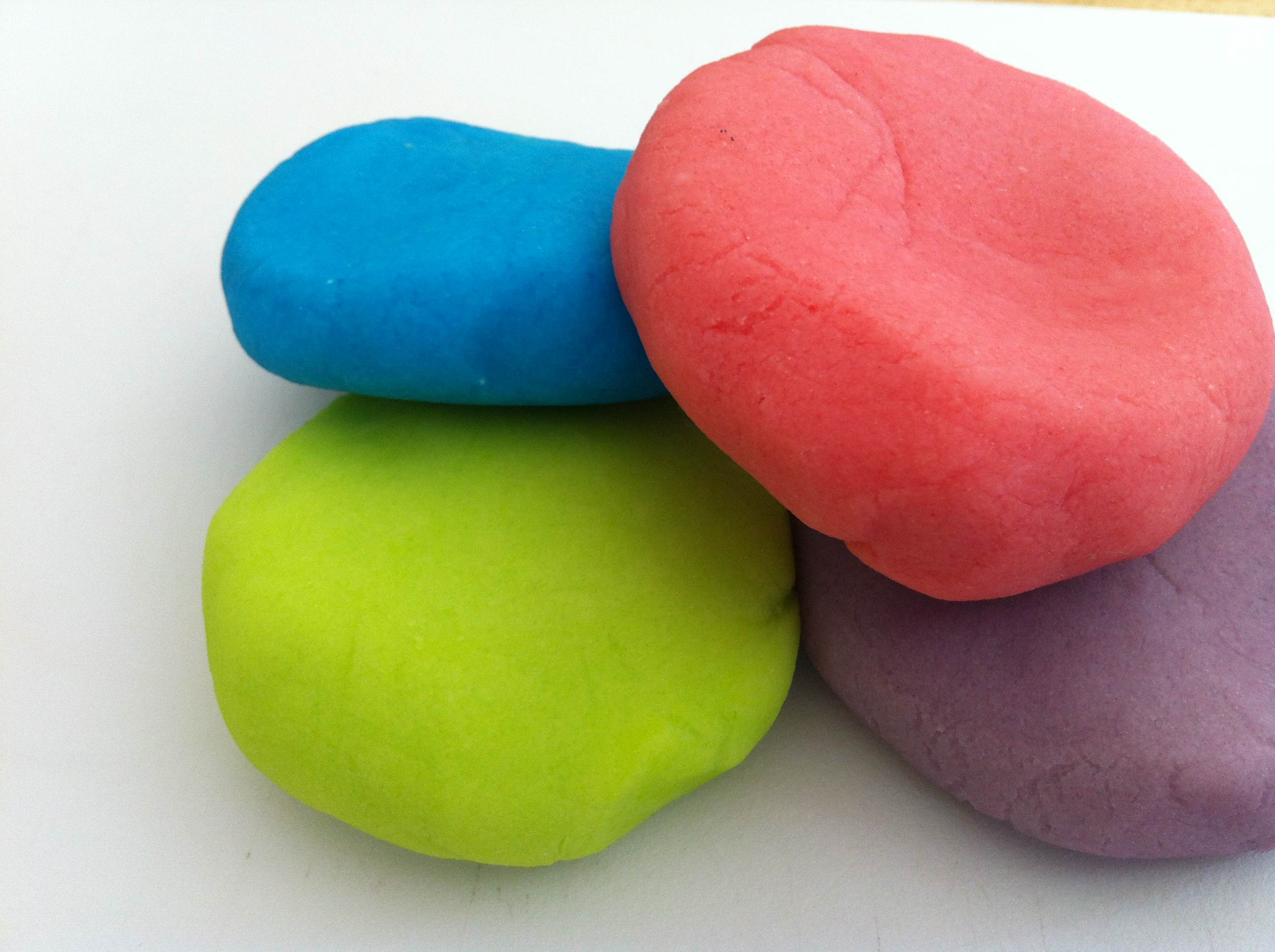 play dough colored 2
