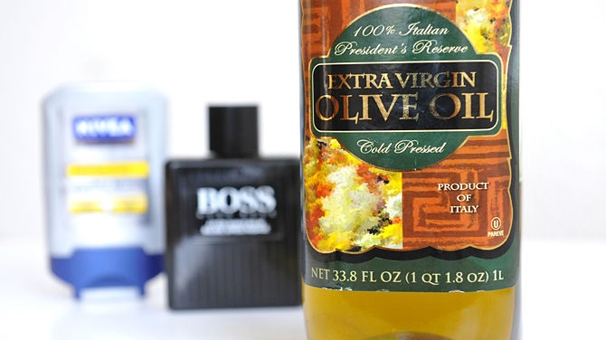olive oil for hair removal