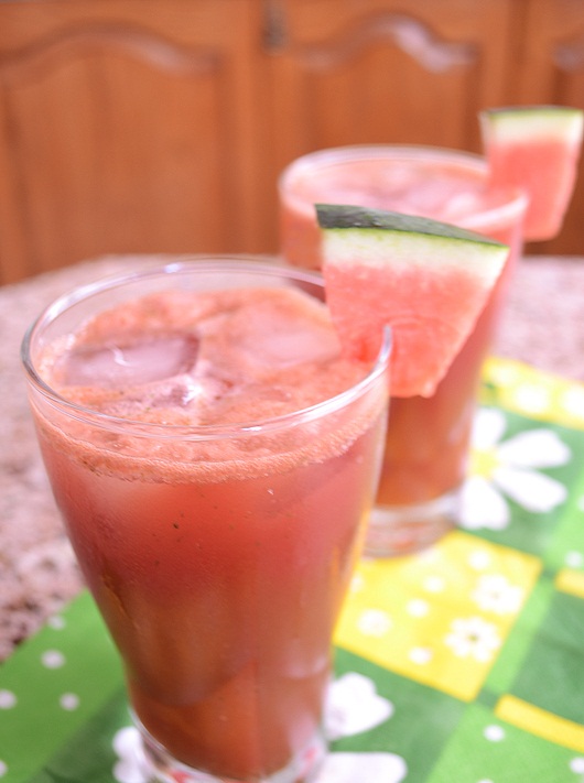 طريقة عمل عصير البطيخ