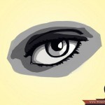 كيف ترسم العين البشرية الحقيقية، ثقف نفسك 3