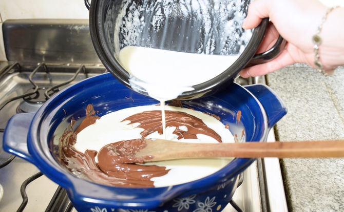 طريقة عمل تارت الشوكولاتة بالصور
