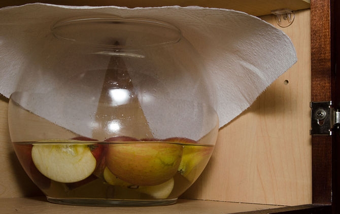 طريقة عمل خل التفاح في المنزل بالصور