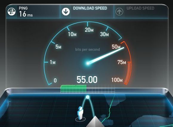 كيف تختبر سرعة الانترنت