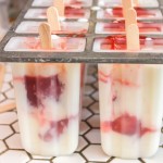 مصاصات أيس كريم الفراولة 1