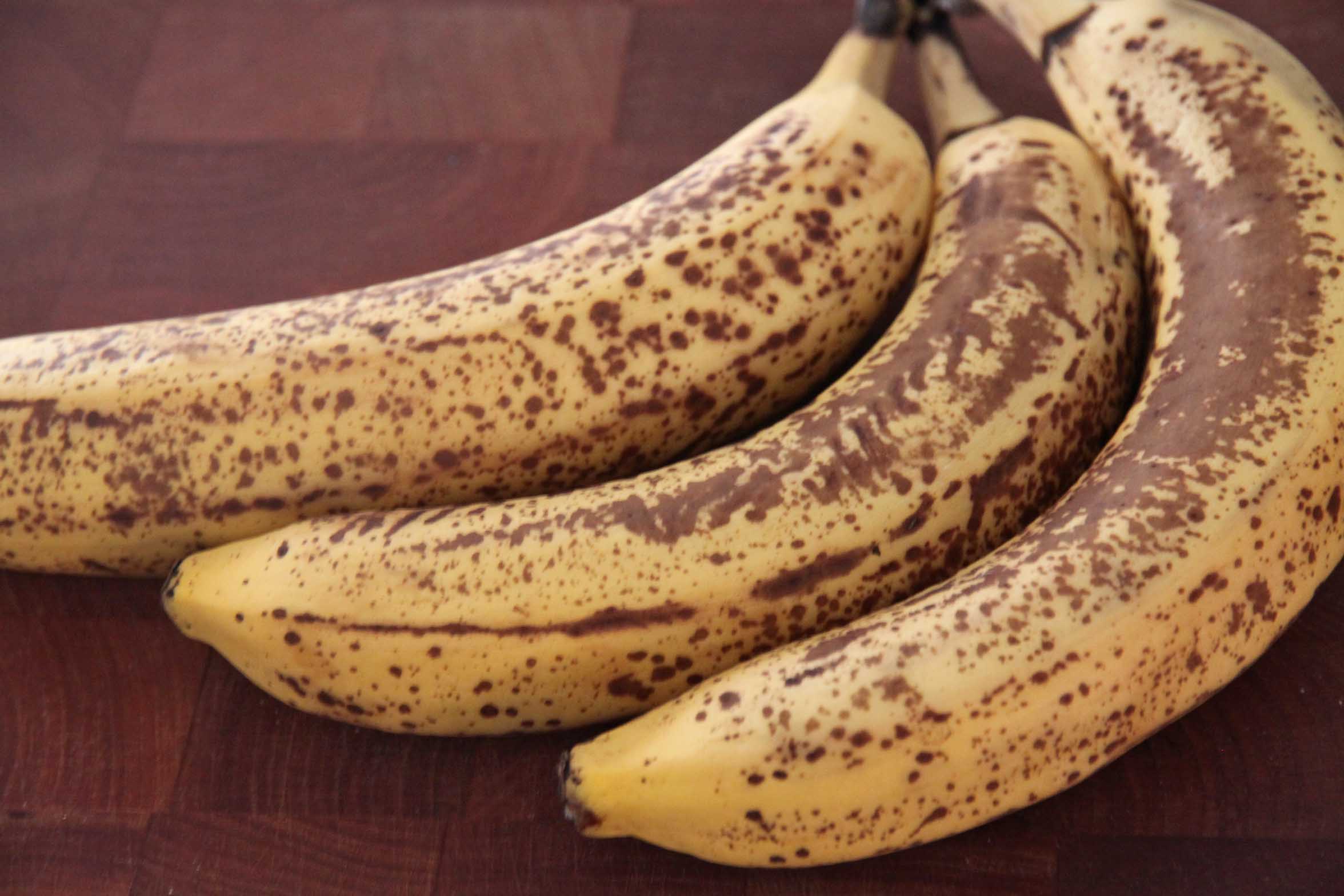 البقع البنية على الموز