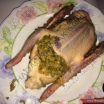 بالصور عمل الحمام المحشي بالفريك الأصلي