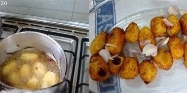 عمل البطاطس المحشية باللحمة المفرومة بالصور 9