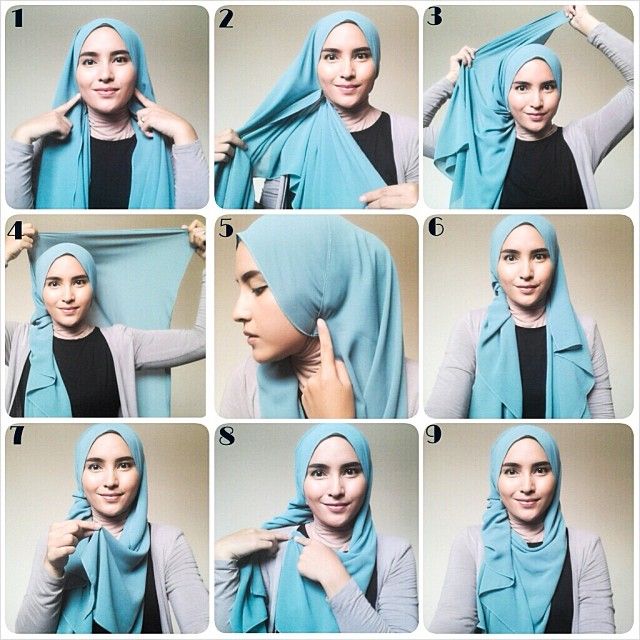 ماذا تقول لفة الحجاب عن شخصيتك بالصور؟5