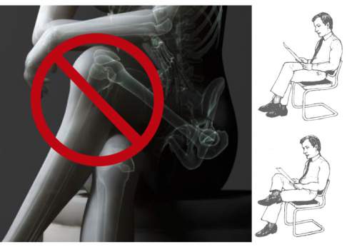 ما هي أضرار الجلوس في وضعية ساق علي ساق ؟ - ثقف نفسك