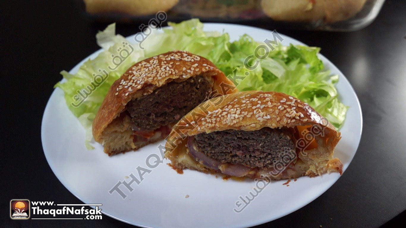 فطيرة البرجر