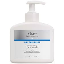 دوف الخالي من العطور للبشرة الجافة (Dove DermaSeries Fragrance-Free Face Wash)