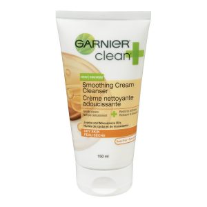 غارنييه غسول (Garnier Clean+ Smoothing Cream Cleanser)
