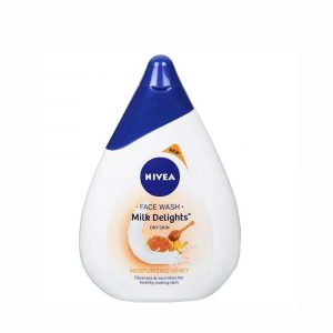 نيفيا ميلك ديلايتس غسول الوجه بالعسل للبشرة الجافة (Nivea Milk Delights Honey Face Wash for Dry Skin )
