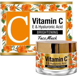 مقشر للوجه بفيتامين C و E وحمض الهيالرونيك من سانت بوتانيكا (St. Botanica Vitamin C, E & Hyaluronic Acid Brightening Face Scrub) :