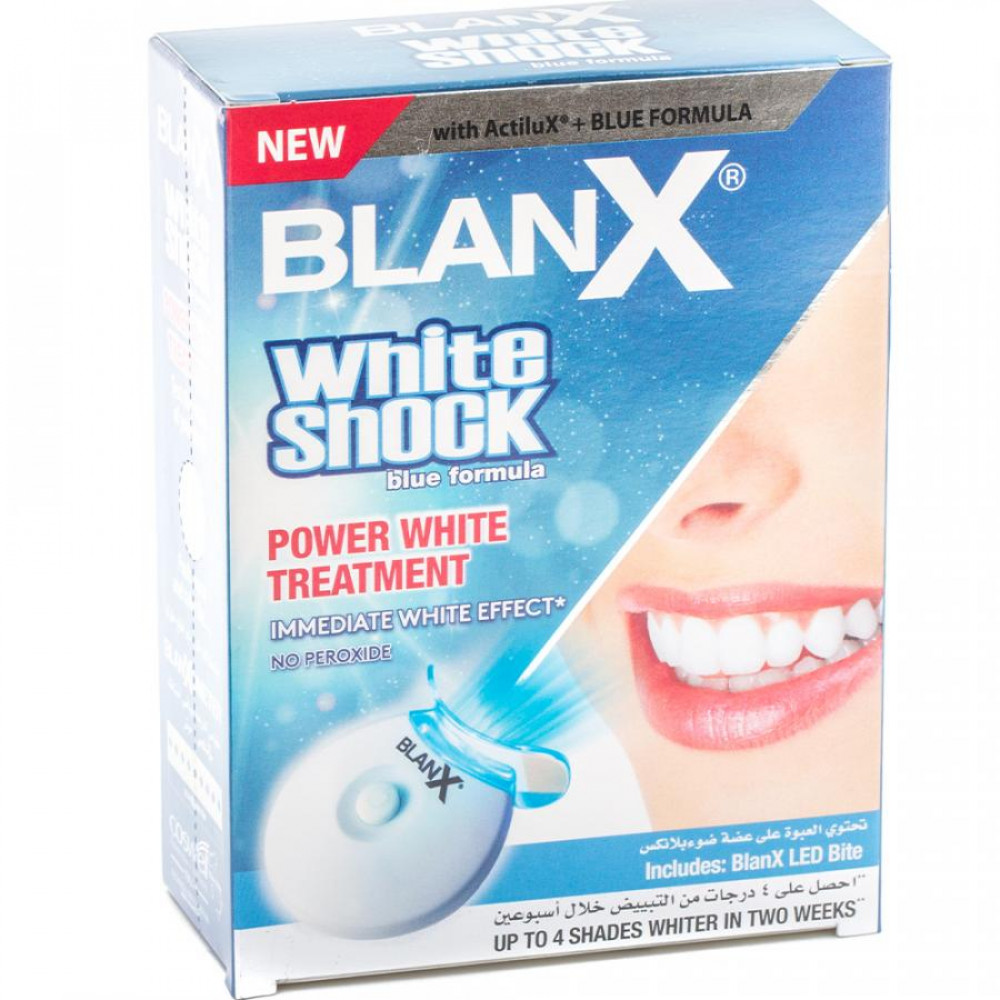 جهاز بلانكس شوك باور لتبييض الأسنان ( BlanX White Shock ) :