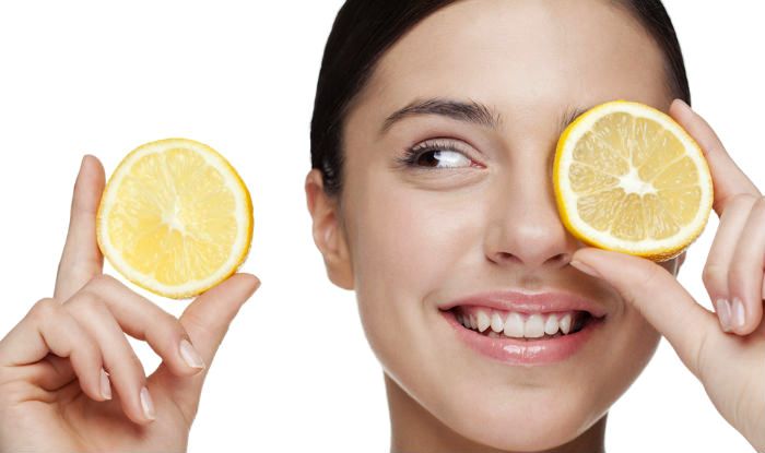 Face lift with lemon