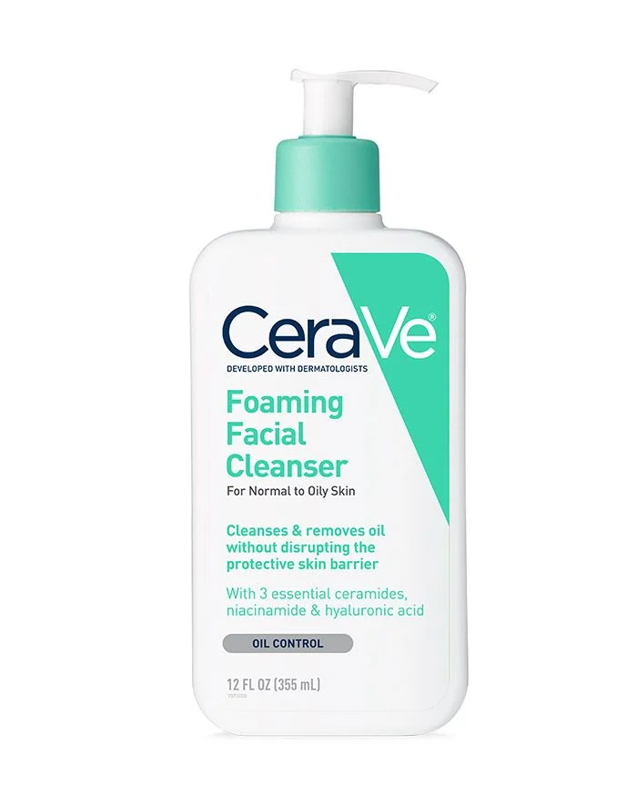غسول سيرافي الرغوي ( CeraVe Foaming Facial Cleanser ):