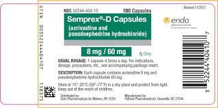 Semprex-D أدوية الحساسية