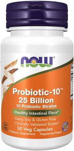 كبسولات ناو بروبيوتيك-10 (Now Probiotic _10)