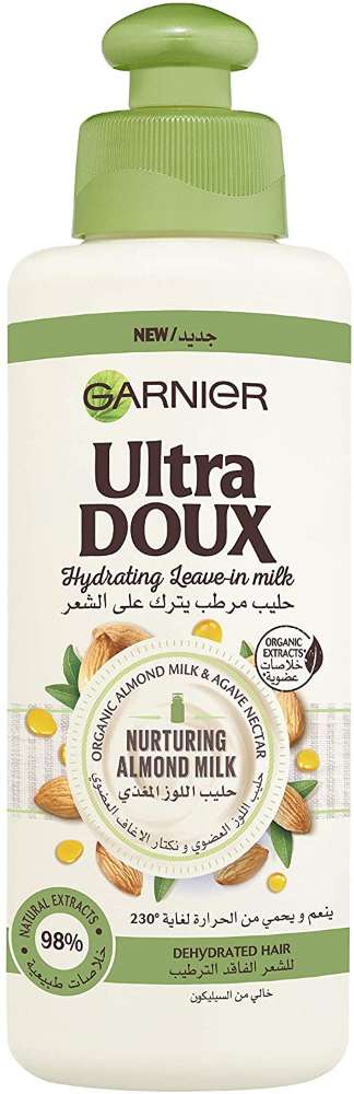 كريم GARNIER Ultra DOUX بحليب اللوز للشعر الدهني 