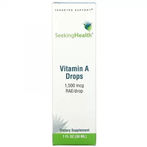 . سيكنج هيلث قطرات فيتامين (أ), 1,500 ميكروجرام Seeking Health‏, Vitamin A Drops, 1,500 mcg 