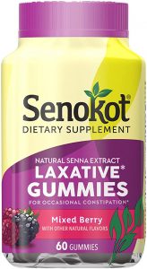 مكمل غذائي ملين من سينوكوت Senokot laxative gummies