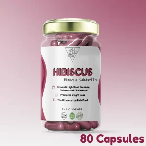 كبسولات الكركدية من ليتيل هيرباليست The Little Herbalist Hibiscus Capsules