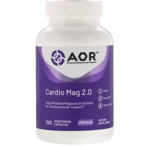 أدفانسد أورثوموليكولار ريسرش إي أو آر كارديو ماغنسيوم  2.0 Advanced Orthomolecular Research AOR Cardio Mg 2.0