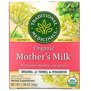 تراديشيونال ميديسينالز منتج عضوي مدر لحليب الام Traditional Medicinals organic mother’s milk