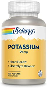سولاراي بوتاسيوم 99 ملجم Solaray Potassium 99 mg