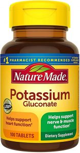 ناتشر ميد بوتاسيوم جليكونات 550 ملجم  Nature Made Potassium Gluconate 550mg