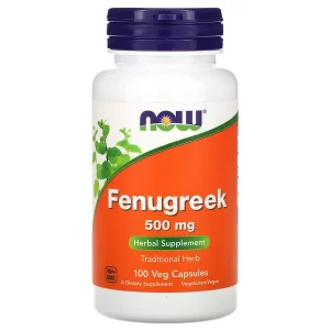 ناو فودز مكمل  الحلبة العشبي NOW Foods fenugreek herbal supplement 