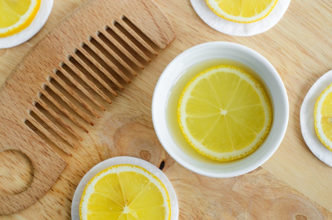 الليمون لعلاج قشرة الشعر