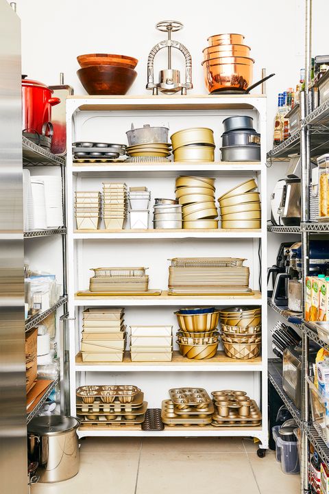 Storage spaces in the kitchen
