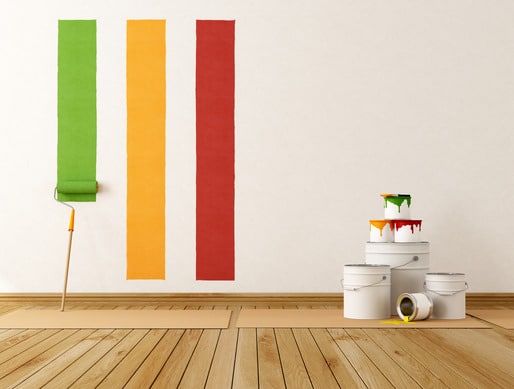قواعد أختيار اللوان الجدران
