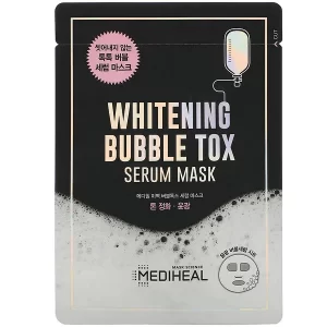 ميديهيل قناع الفقاعات للتفتيح Mediheal Whitening Bubble Tox Serum mask