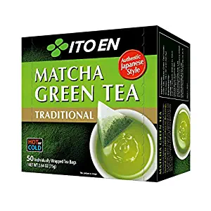3. إيتو إن شاي ماتشا الأخضر التقليدي Ito En Traditional Matcha Green Tea