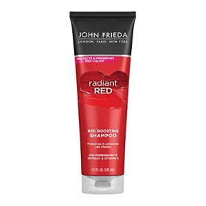 شامبو جون فريدا لتعزيز اللون الأحمر المتوهج لصبغة الشعر John Frieda Radiant Red Boosting Shampoo