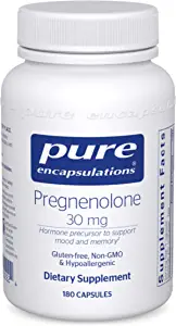 2. بيور إنكبسولاشنز البريغنينولون 30 مجم Pure Encapsulations Pregnenolone 30 mg