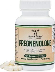 4.مكملات البريغنينولون من دوبل وود Double Wood pregnenolone Supplements